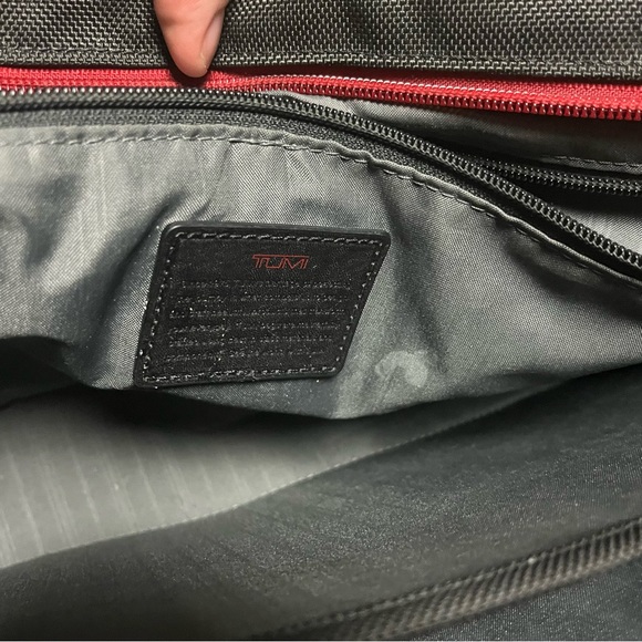 Tumi Alpha 26141d4 Organizer Expandable Laptop Computer Briefcase Brief Bag - Picture 4 of 6